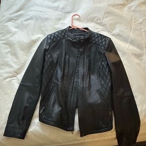 Leather jacket